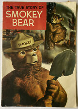 VINTAGE THE TRUE STORY OF SMOKEY BEAR COMIC BOOK Forestry Dept Fire Prevention  picture