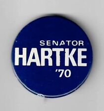 3 Term Indiana Democratic Senator Vance Hartke Button from 1970 picture