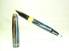 NOS Ca. 1960´s STYLUS 20 Blue Marbled Fountain Pen F  - X53 picture
