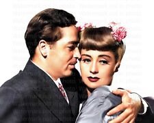 Joan Blondell & John Howard in Three Girls About Town RARE COLOR Photo 633 picture