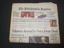 1997 JUNE 22 PHILADELPHIA INQUIRER - TOBACCO ACCORD IS NOT A DONE DEAL - NP 7437 picture