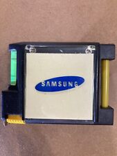 Vintage Samsung Tape Measure Used with Belt Clip, Level, sticky notes & pen picture