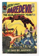 Daredevil #14 GD+ 2.5 1966 picture