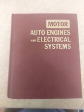 ORIGINAL Vintage 1973 Motor Auto Engines Electrical Systems Hardcover Book... picture