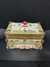 Rare Disney Snow White & Seven Dwarfs Jewelry Music Box Drawer Works Perfectly picture