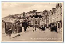 c1930's The Beach and Crescent Cobh Co. Cork Ireland Vintage Postcard picture