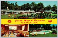 Postcard Jarratt Motel & Restaurant, Jarratt, Virginia O71 picture