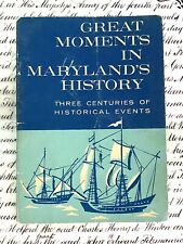 Vintage Great Moments in Maryland's History Booklet Dept Of Economic Development picture