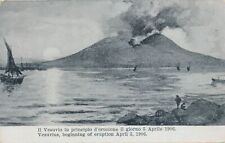 ITALY - Il Vesuvio In Principio d'Eruzione Il Giorno 5 Aprile 1906 - udb picture
