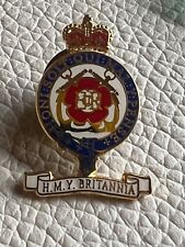 H.M.Y. BRITANNIA CREW (HER MAJESTY’S YACHT) ROYAL pin badge lapel picture