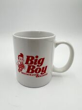 Vintage RARE Big Boy Restaurant & Bakery Coffee Mug Cup Classic Red and White picture