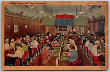 Las Vegas Nevada 1940s Postcard Casino Game Playing Tango picture