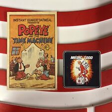 1989 Quaker Oats Oatmeal Cereal Popeye And The Time Machine Comic picture