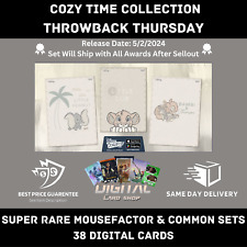 Topps Disney Collect Cozy Time Collection TBT Throwback Thursday Set of 38 SR+ picture
