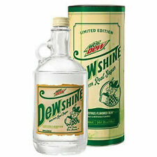 SEALED DEWSHINE MOUNTAIN DEW 25 OZ LIMITED EDITION GLASS JUG picture