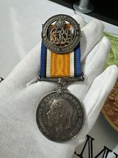 Canada WWI War Medal 1914-1918 w/ KGV Services Rendered - 92nd Can Infantry picture