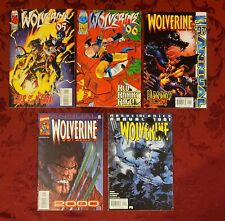 Wolverine Lot Of 5 Annuals '95 '96 '97 2000 2001 picture