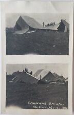 RPPC Wisconsin? C. Stephenson's Barn After The Storm July 12th 1912 VTG Postcard picture