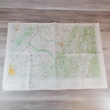 Map Blytheville Arkansas Tenn Alabama Wall 22 X 32 Inches VTG Topographic Mephis picture