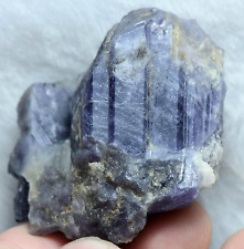 275 Carat Violet Purple Scapolite Crystals On Matrix from Badakhshan Afghanistan picture