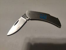 USED Zippo PPG PAINT PITTSBURGH Stainless Pocket Knife.  Bradford Pennsylvania picture