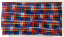 Scottish Plaid Rollup Double Pocket Tri Fold Pipe Tobacco Pouch Asst Prints 1158 picture