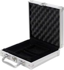 Scratch and Dent Discounted DA VINCI Aluminum Poker Chip Case, holds 100 chips picture