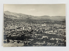 RPPC Panorama Avezzano Italy Real Photo Postcard Aerial View picture