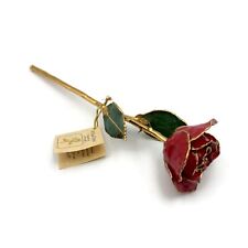 Real Rose Preserved And Trimmed In 24K Gold For Everlasting Beauty picture