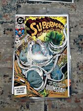 Superman Man of Steel #18 RARE 4th Print NM DC Comics 1st Doomsday 1992 picture