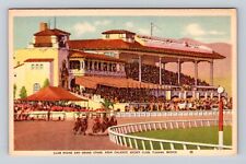 Tijuana-Mexico, Club House, Grand Stand Agua Caliente, Vintage Souvenir Postcard picture