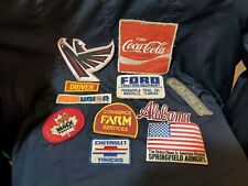 Vintage Advertising Patch Lot Of 11 Estate Find Ford Chevrolet Mack Trucks Coke picture