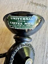 COFFEE Mill GRINDER Antique pat 1909 LANDERS FRARY CLARK Conn USA Very Clean picture