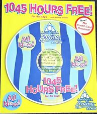 BEACH TOWEL America Online Collectible / Install Disc, AOL CD v8.0 Plus, Rare  picture