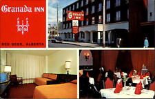 Granada Inn Red Deer Alberta Canada ~ restaurant & room interior TV on picture