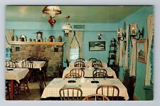 Amana IA-Iowa, Ox Yoke Inn Blue Room, Advertising, Vintage Souvenir Postcard picture