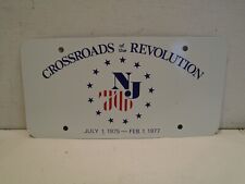 NJ Crossroads of the Revolution License Plate - NOS picture