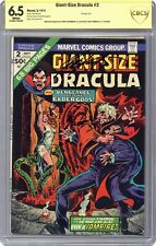 Giant Size Dracula #2 CBCS 6.5 SS Claremont/Thomas 1974 23-0AE1106-054 picture