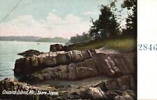 Postcard ME Cousins Island Maine Shore Scene Undivided Back Vintage PC f6157 picture
