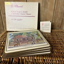 Vintage Pimpernell Barbados Chattel Houses place mats by Jill Walker picture