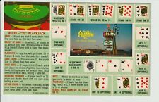 Milton Prells Aladdin Hotel Las Vegas Nevada Blackjack NV 1962 Shepard UNPOSTED picture