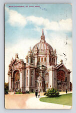 c1910 New Cathedral St. Paul Minnesota MN Postcard picture