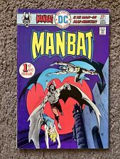 Man Bat #1 VG/F DC Comics 1975 picture