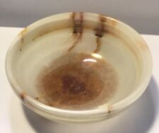 Vintage Hand-Carved Onyx Marble Small Bowl picture