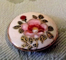 Japanese Pink Blossum Satsuma Button  (3476) picture