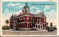 Vintage Posrcard Calhoun County Court HouseWB Anniston Alabama AL picture