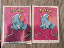 Pokemon - Dunkin Boomer Bubble Gum - Sticker Cards 2001 #72 Holo + Non Holo  picture