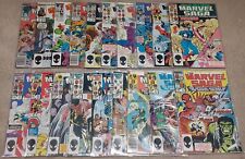 Marvel Saga #2-21 (Lot of 19 missing #8) FN/VF 1985 DC SEE PICS Bagged picture