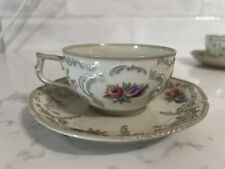 Rosenthal Sanssouci Demitasse set of 6 Cups &Saucers Floral Pattern Selb Germany picture