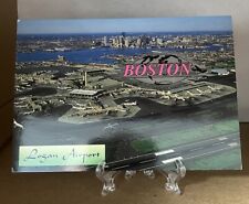 Postcard Logan International Airport Boston Massachusetts Aerial View Unposted picture